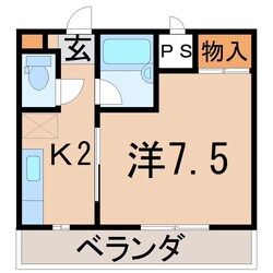 ネクシス八木田の物件間取画像